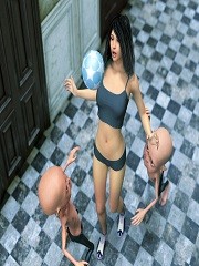 Amusteven – Sexy Football with aliens | 3D Porn Comics