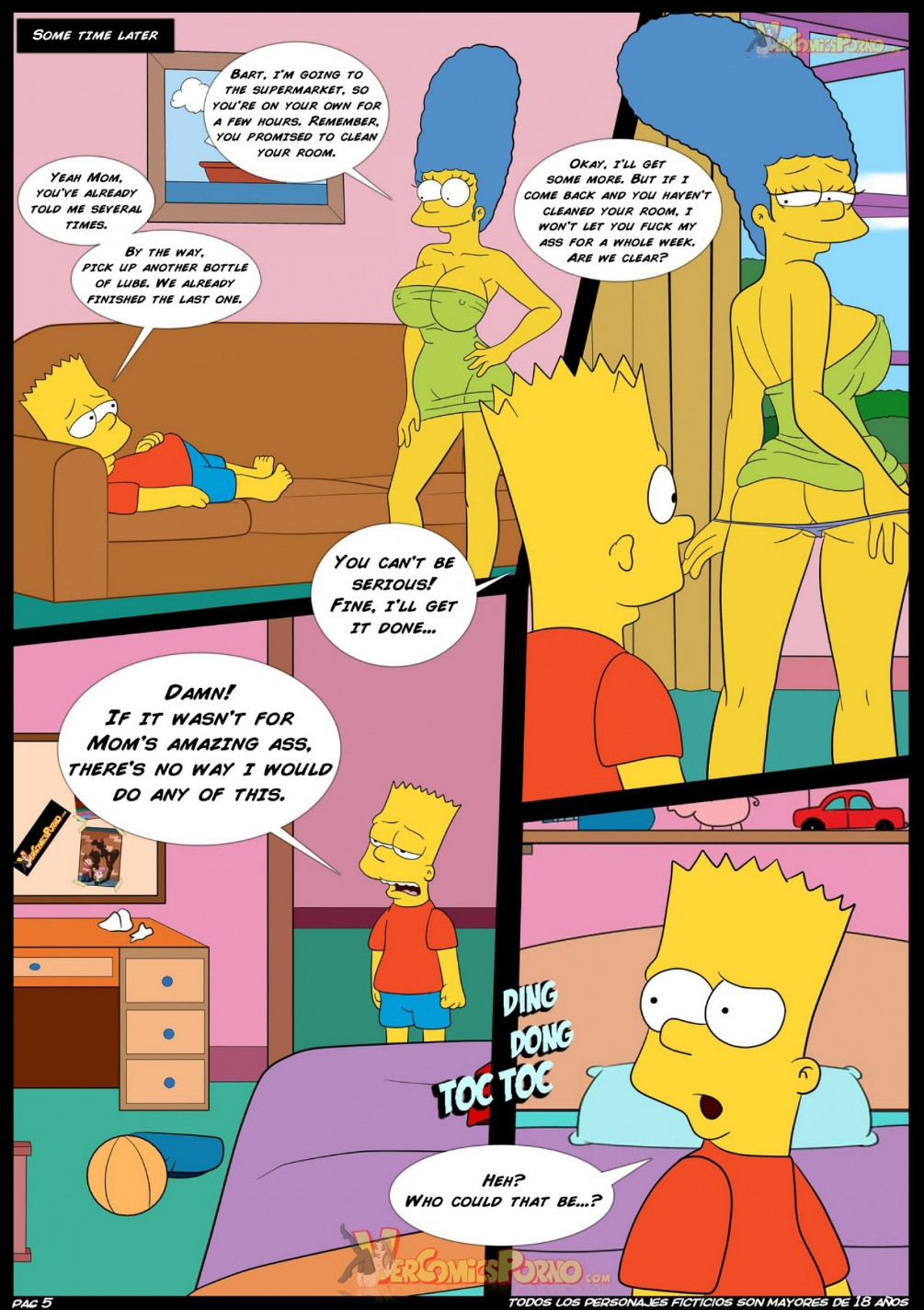 Old Habits The Simpsons Parody Porn Comics By Croc