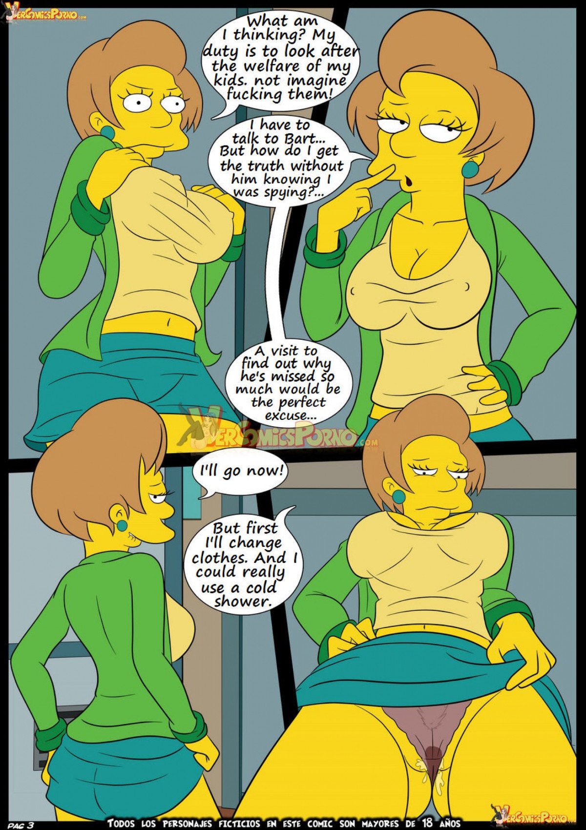 Old Habits 5 The Simpsons Porn Parody By Croc Sex And Porn Comics