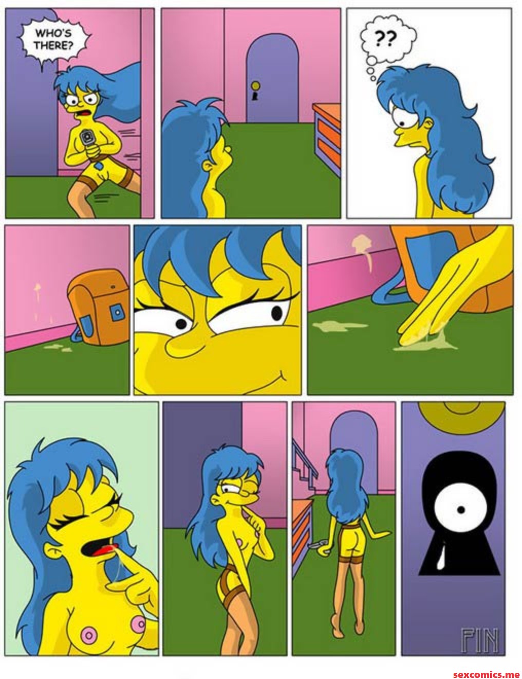 Comics porno los simpson el capitulo no emitido