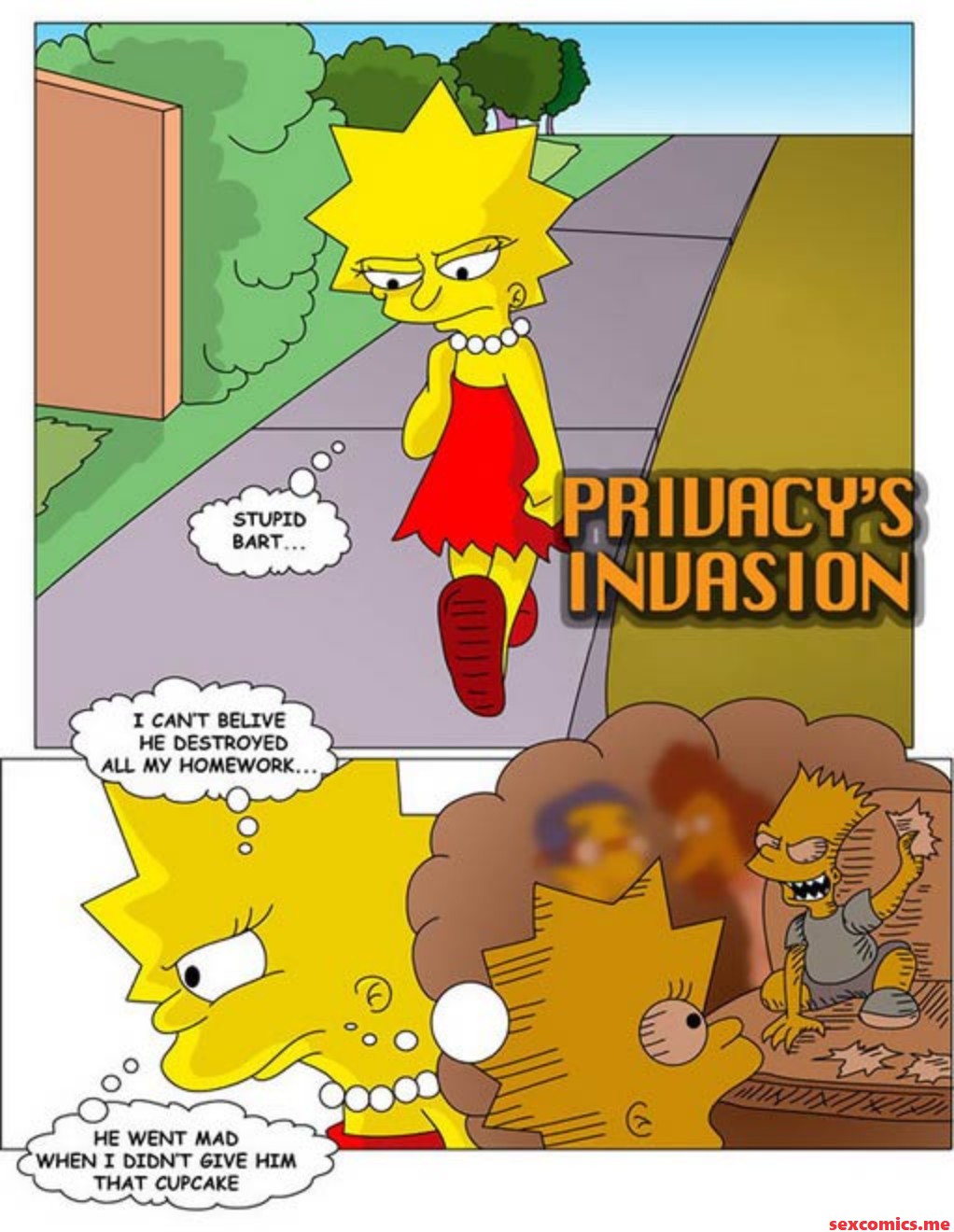 Simpsons cartoon porn comics