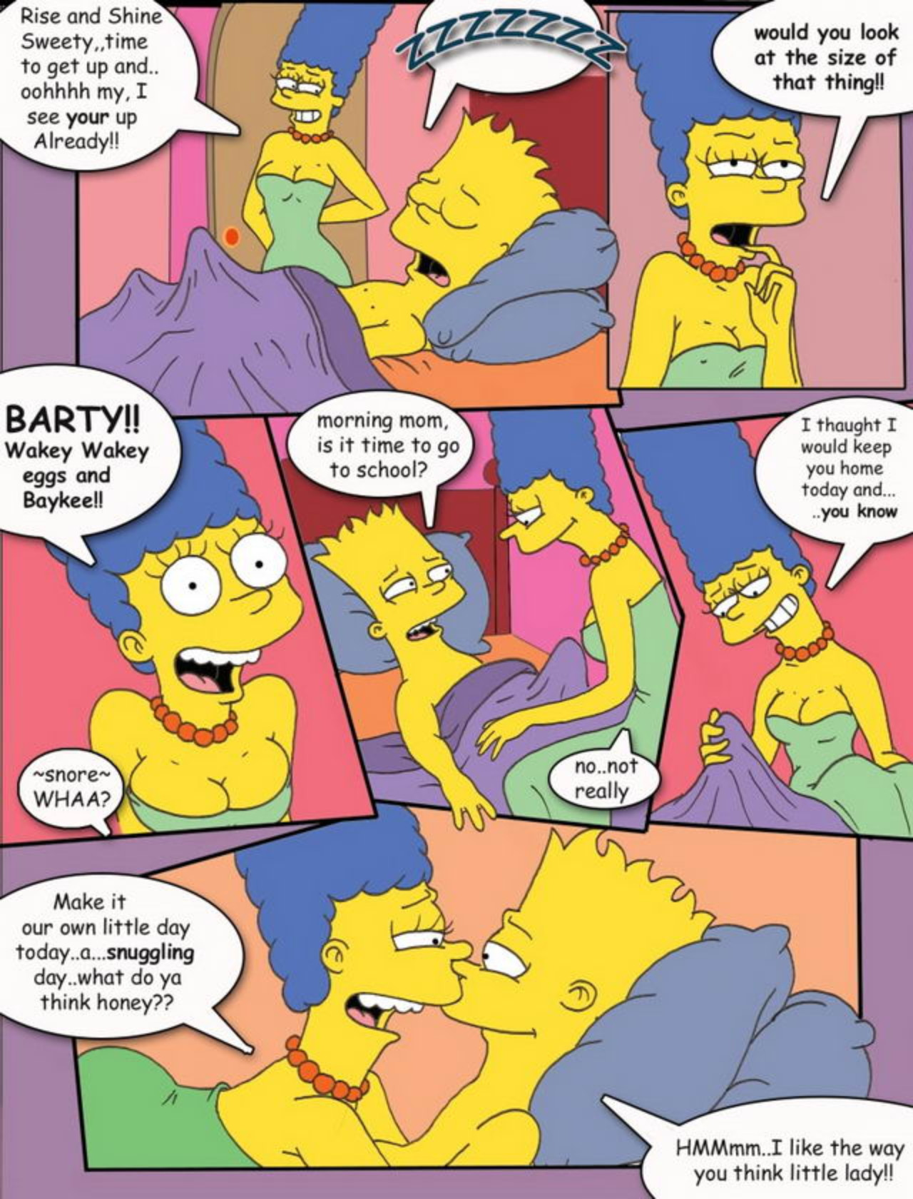 Bart And Lisa Simpson Porn Comic - Simpcest 1-2 â€“ The Simpsons Family Incest Sex Parody â€“ Full ...