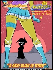 Croc – Breaking the Rules 4- A Sexy Alien in Town- Sex And Porn Comics