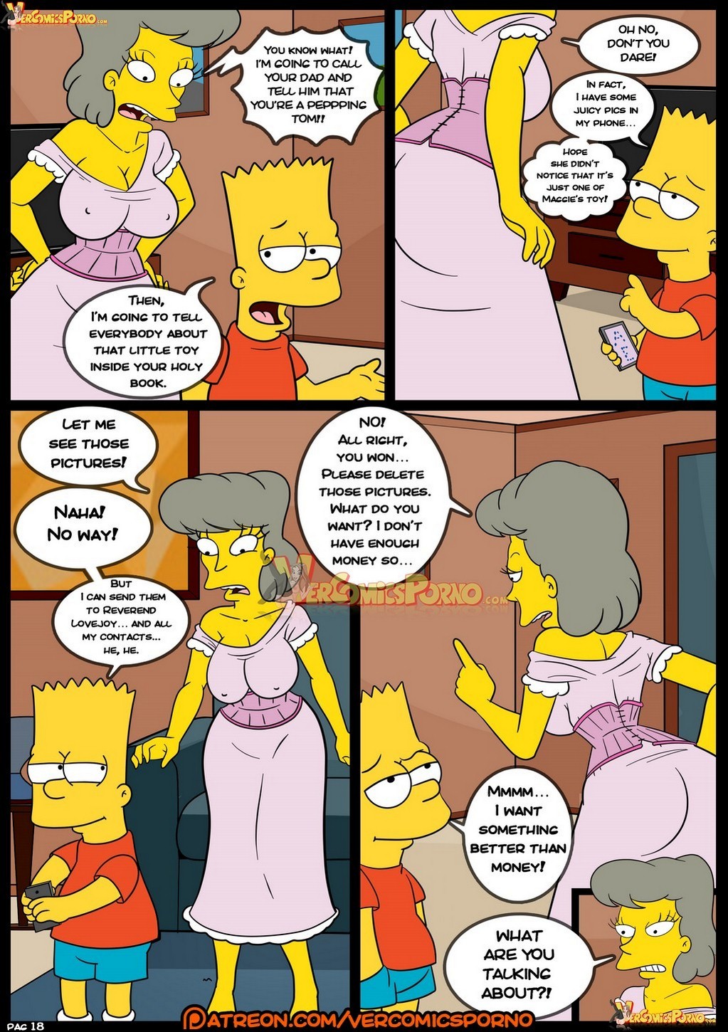 Old Habits 8 â€“ The Simpsons Parody Sex Comics by Croc â€“ Porn ...