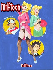 Milftoon – Blondie – Incest Porn Comics