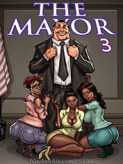 BlacknWhiteComics – The Mayor 3, Interracial | Sex And Porn Comics