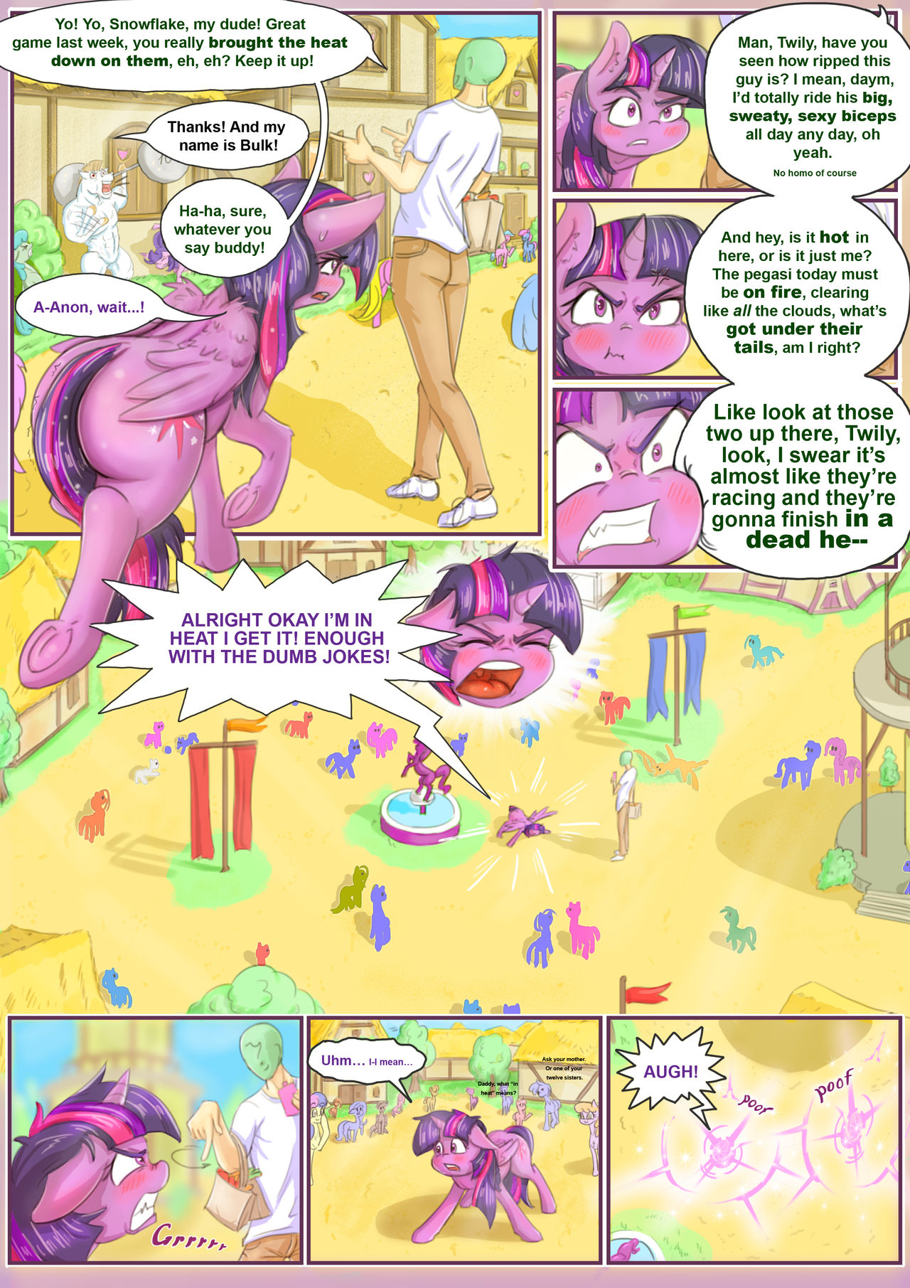 Rainbow Dash Porn Comic - Alcor â€“ A Display of Passion â€“ My Little Pony: Classic | Sex Comics