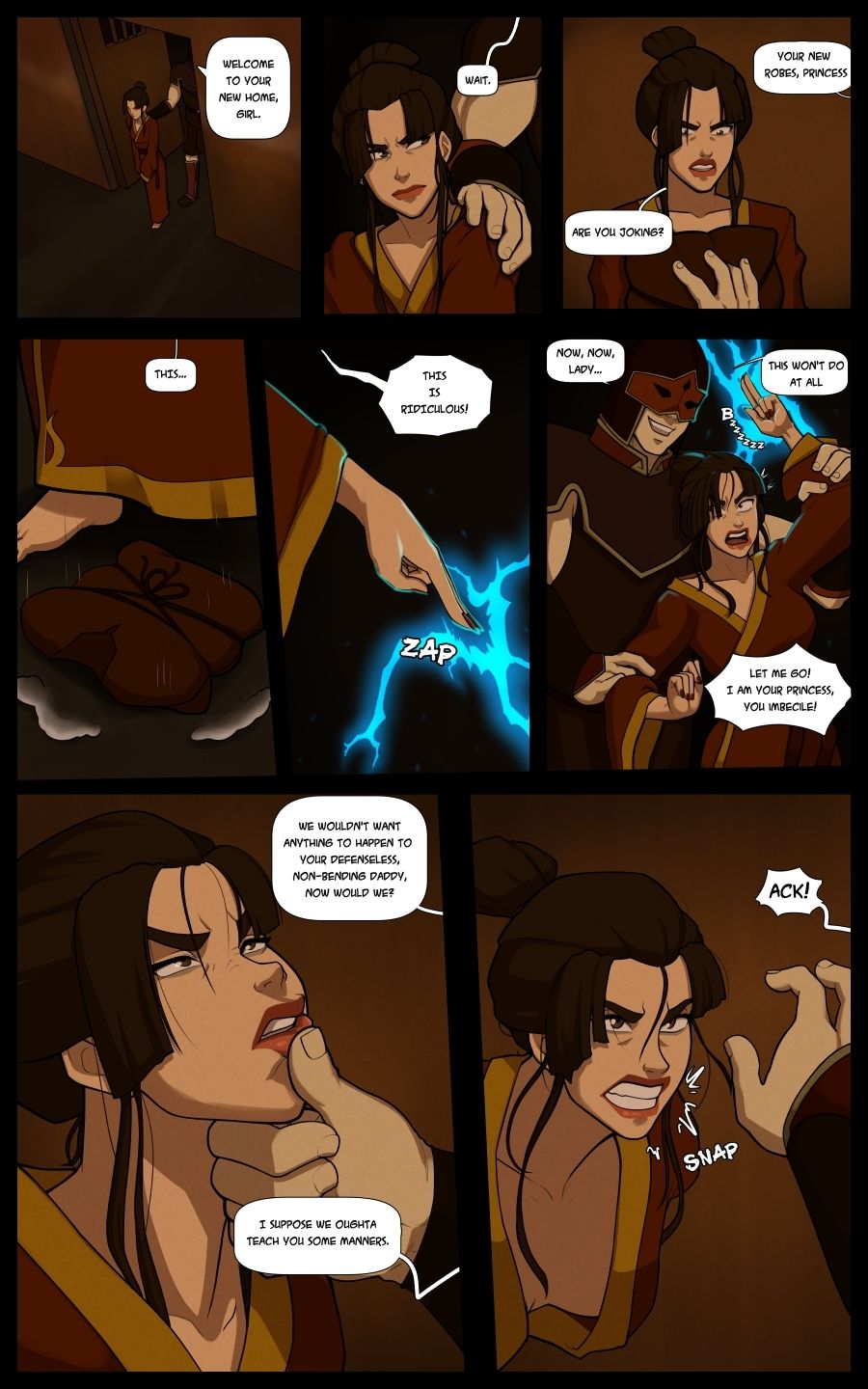 Avatar sex comic