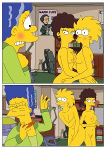 Marge-Lisa Simpson-Valerie-Lesbian