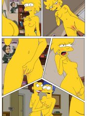 The Simpsons Marge And Lisa Simpsons With Valerie Go Lesbian Sexcomics